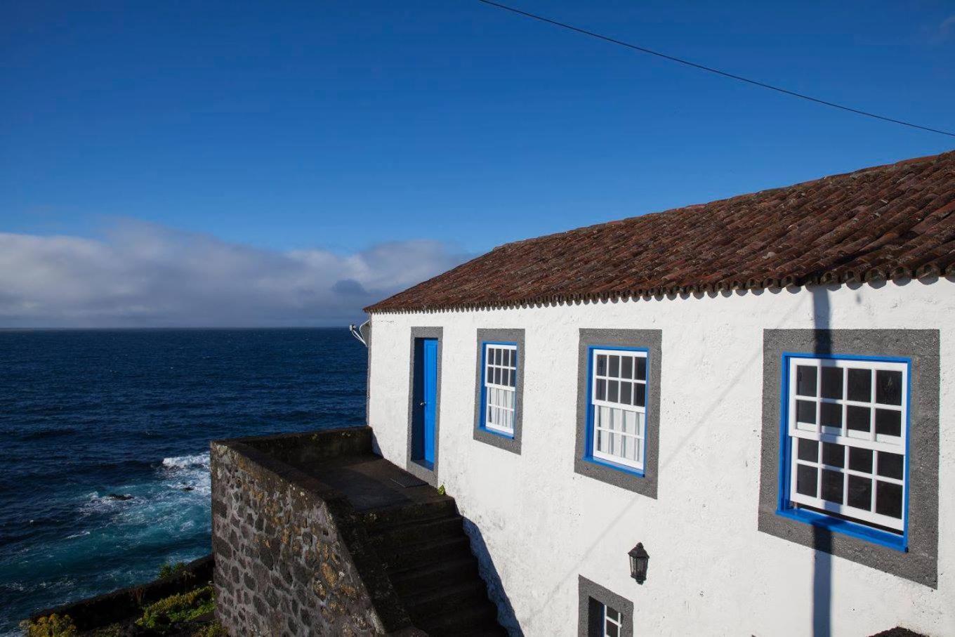 Casa Azul Pensionat Lajes do Pico Exteriör bild